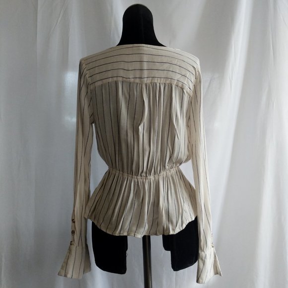 Women's EM Nautical Blouse Size M - Picture 2 of 4